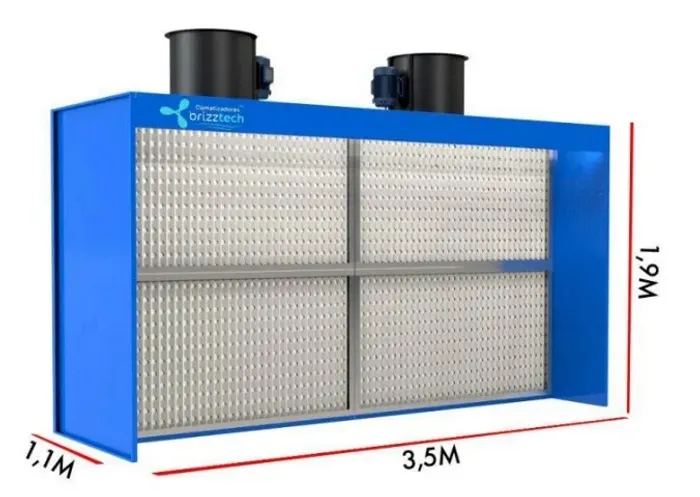 Cabine de Pintura Industrial IG-006 (3,5m x 1,9m) - Pronta Entrega