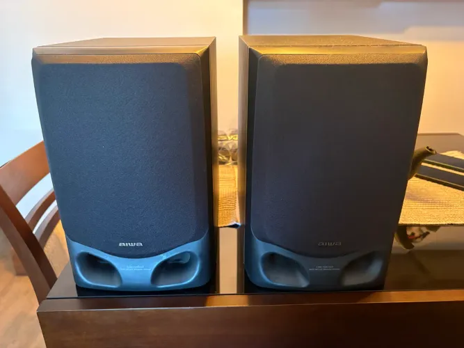 Caixa acústica de 2 vias aiwa modelo sx- n999YL