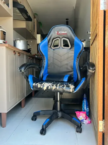 Cadeira gamer tudo funcionando