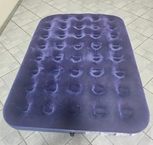 Kit Colchão Inflável Casal + Bomba De Ar