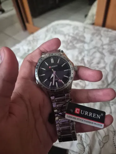 RELÓGIO DE LUXO ORIGINAL CURREN 8452 AÇO INOXIDÁVEL ULTRAFINO MASCULINO 