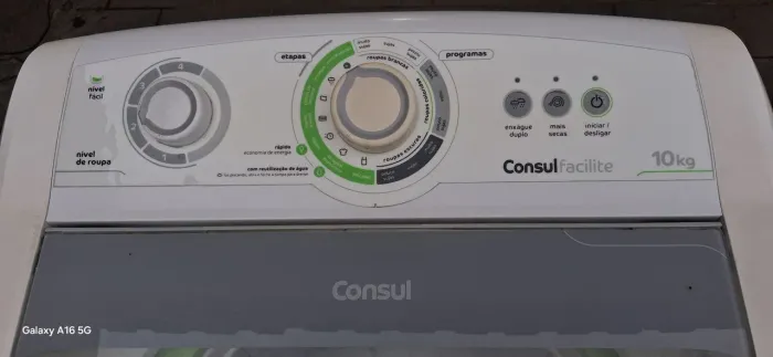 Máquina de lavar cônsul 10kg