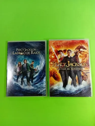 Dvds Percy Jackson - O Ladrão de Raios e o Mar de Monstros