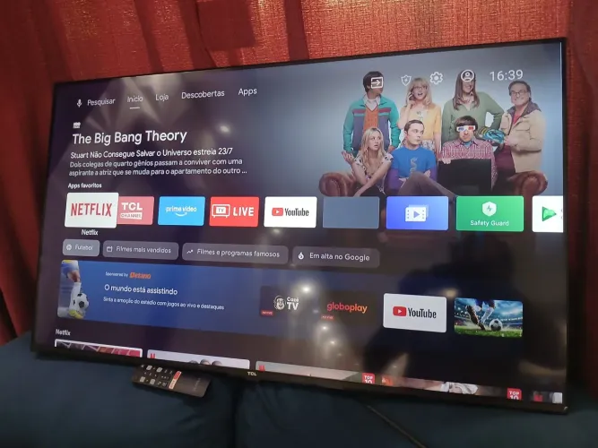 Tv tcl semp 43 smart último lançamento 