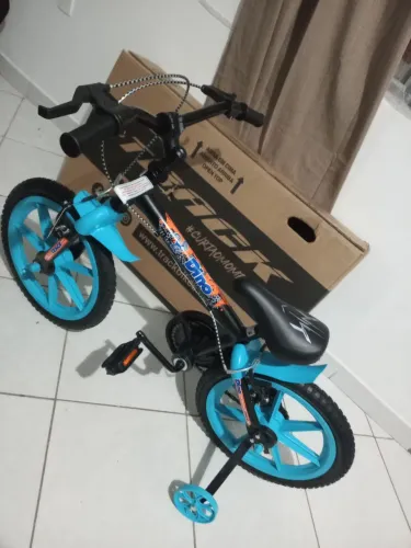 Bicicleta dino. Nova na caixa metade do valor da nota 
