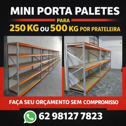 Mini Porta Paletes