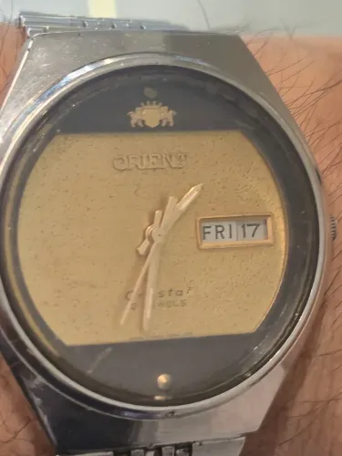 Relógio ORIENT CRYSTAL AUTOMÁTICO    -   MODELO RARO