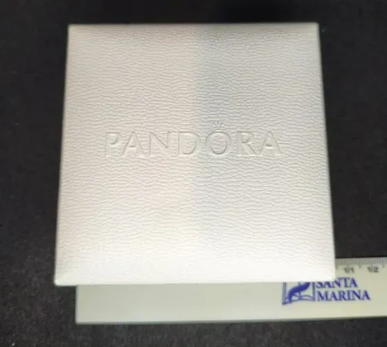 Caixa Porta Jóias Pandora Original - 9x9 cm