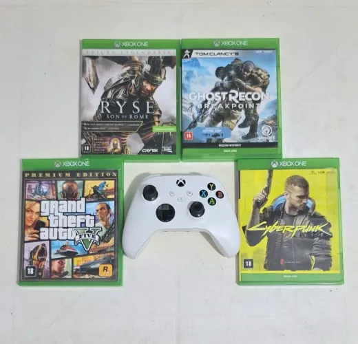 Controle e Jogos Xbox , Aceito Cartão