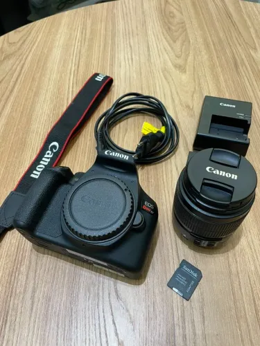KIT CÂMERA CANON REBEL EOS T7