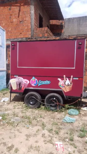 Trailer novo montado para sorveteria