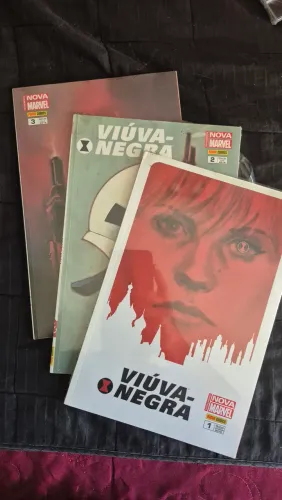 Viúva Negra 1 a 3 (Nova Marvel)