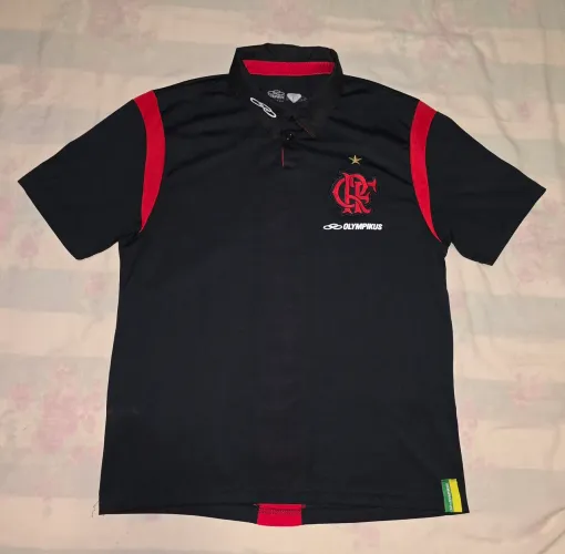 Camisa do Flamengo Olympikus gola Polo de atleta