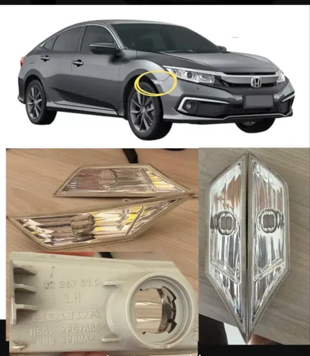 Par pisca lateral dianteira original honda g10 2017-2021