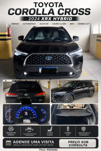 Toyota Corolla Cross XRX 1.8 16V Aut.(híbrido) 2024