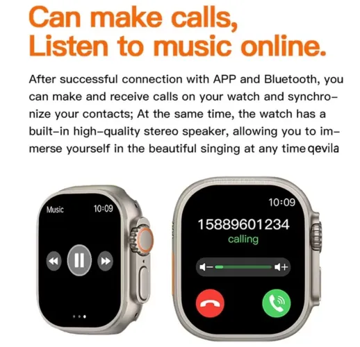 Smartwatch Relógio Inteligente Série IWO 8 T800 Ultra
