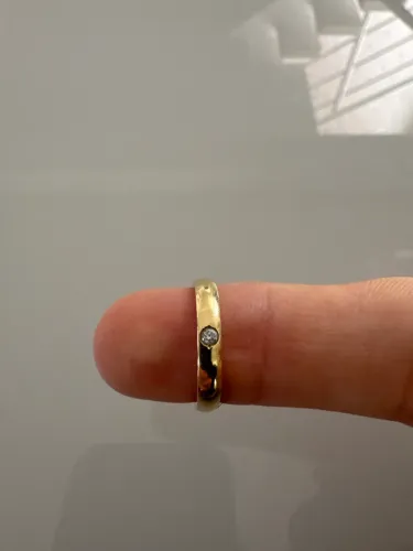 Aliança ouro 18k Rosana joias 4g