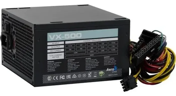 Fonte De Alimentação 500w Real Aerocool Vx-500 Vx-series