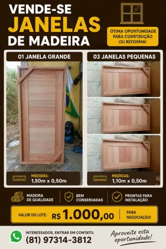 Janelas madeira
