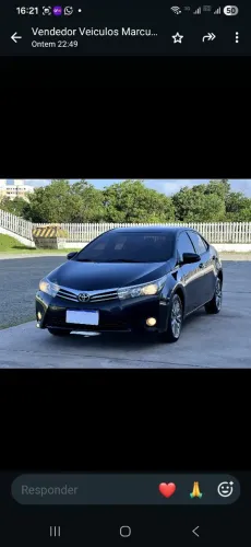 Toyota Corolla XEI 2.0 Flex 16V Aut. 2015