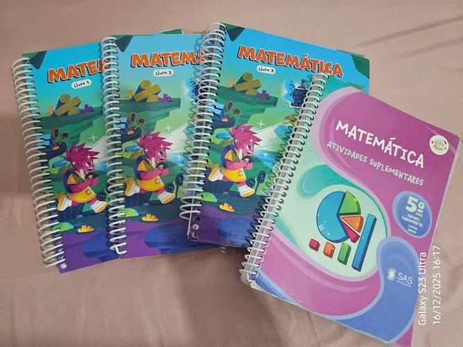 Livros SAS Matemática 5 ano
