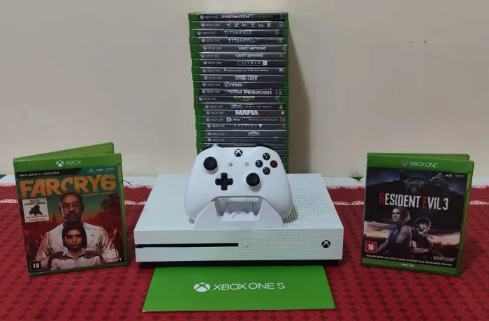 Xbox One S 4K + 200 jogos Parcelo em até 18X