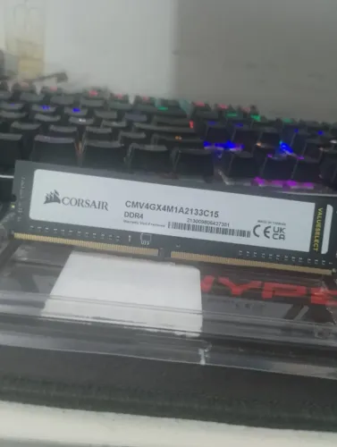 KIT 2 MEMORIAS RAM 1X4GB, 1X8GB 2133MHZ CORSAIR = 12GB TOTAL