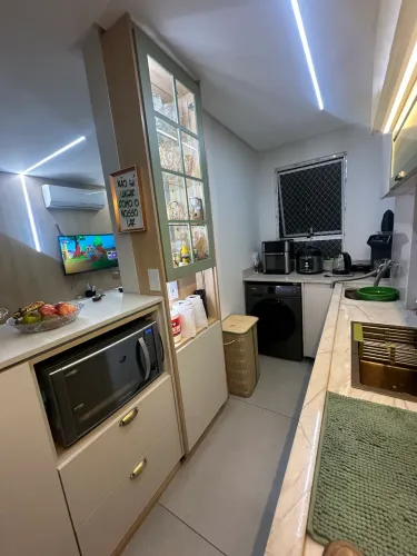 Apartamento todo mobiliado