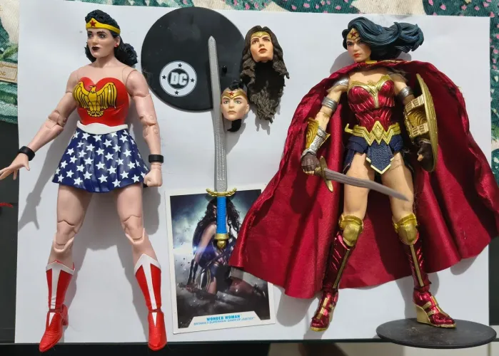 Mcfarlane toys mulher maravilha custom