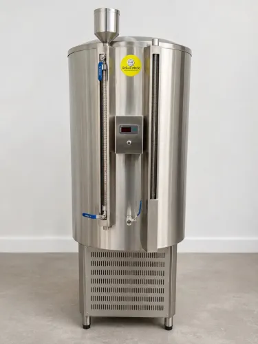 Máquina Gela Água e Dosadora de Fermento Gela & Mede Inox