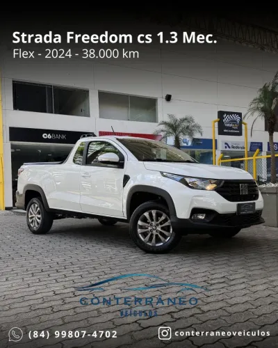 Fiat Strada Freedom 1.3 Flex 8V CS Plus 2024