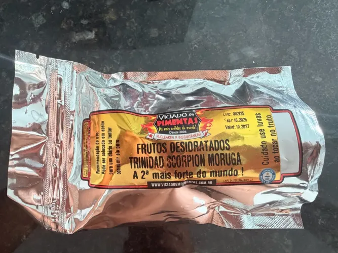 Pimenta mais forte do mundo Carolina Reaper
