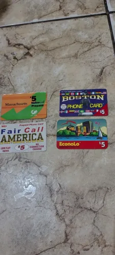 CARTÕES TELEFÔNICOS AMERICANOS