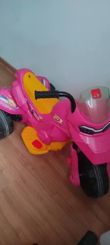 Moto elétrica infantil menina