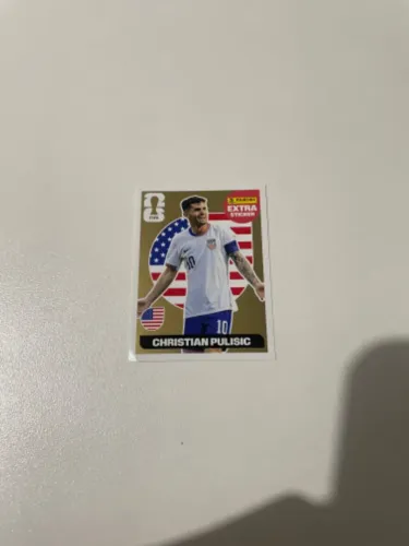 Extra Sticker Christian Pulisic Ouro