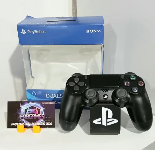 Controle PS4 ORIGINAL Semi nova. Aqui na LOJA FABGAMES