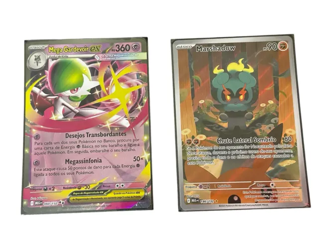 Cartas / Cards Pokémon Marshadow / Mega Gardevoir NM