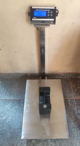 Balança eletrônica Upx inox 300kg