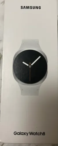 Galax Watch 8 44mm prata lacrado na caixa