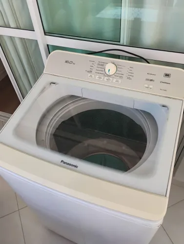 Máquina de Lavar Panasonic 16kg - Cesto Inox (Modelo NA-F160B3)