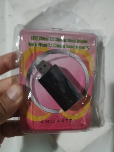 Adaptador de áudio computador