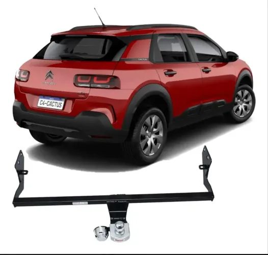 Engate Reboque Fixo Citroen C4 Cactus 2019 A 2024 450 Kg