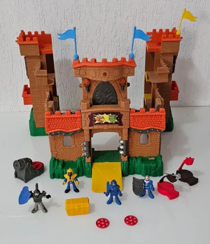 Castelo Reino da Águia Imaginext Fisher-Price (Som e Luz)