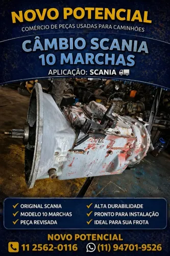 CAMBIO SCANIA 10 MARCHAS 