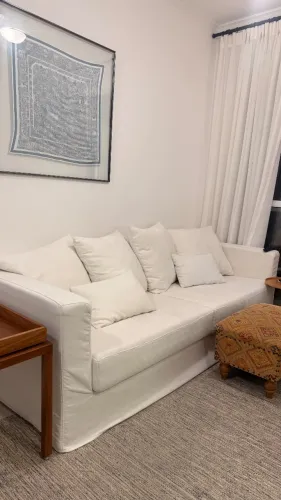 Sofá com capa 250cm