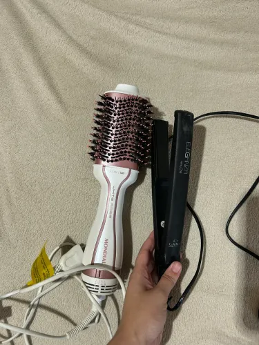 Escova secadora e prancha Gama