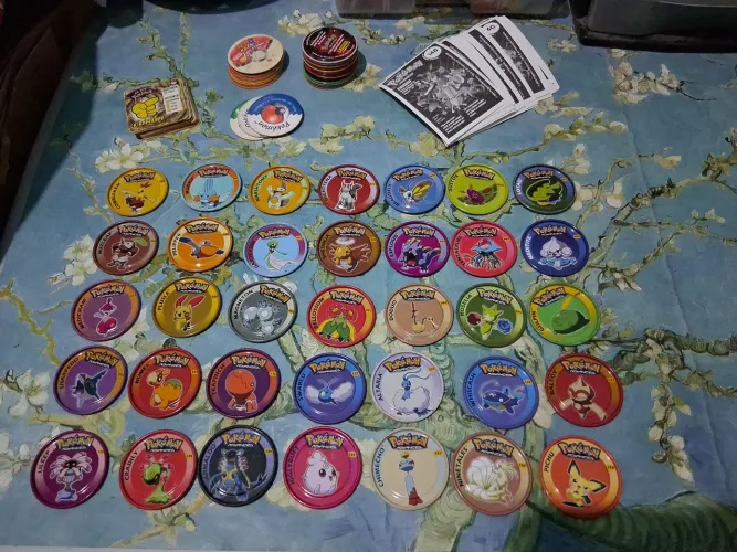 Lote de Tazos Pokemon Advanced Panini