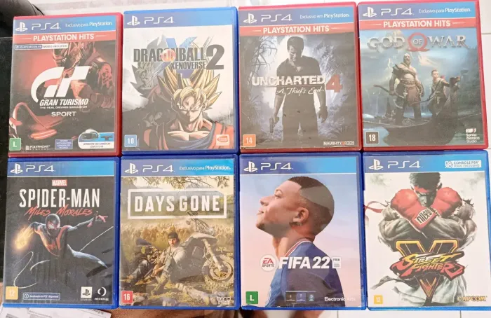 Jogos de Playstation 4