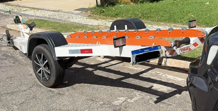 Reboque carretinha texas jet alumínio 