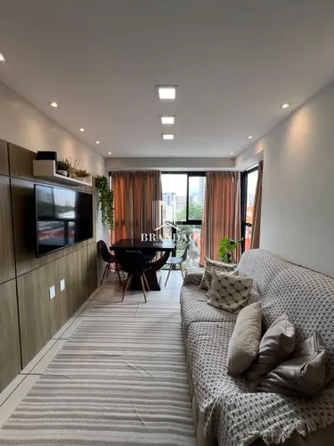 Apartamento 2 Quartos (1 Suíte )  Edifício Monte Fuji, Jatiúca, Maceió